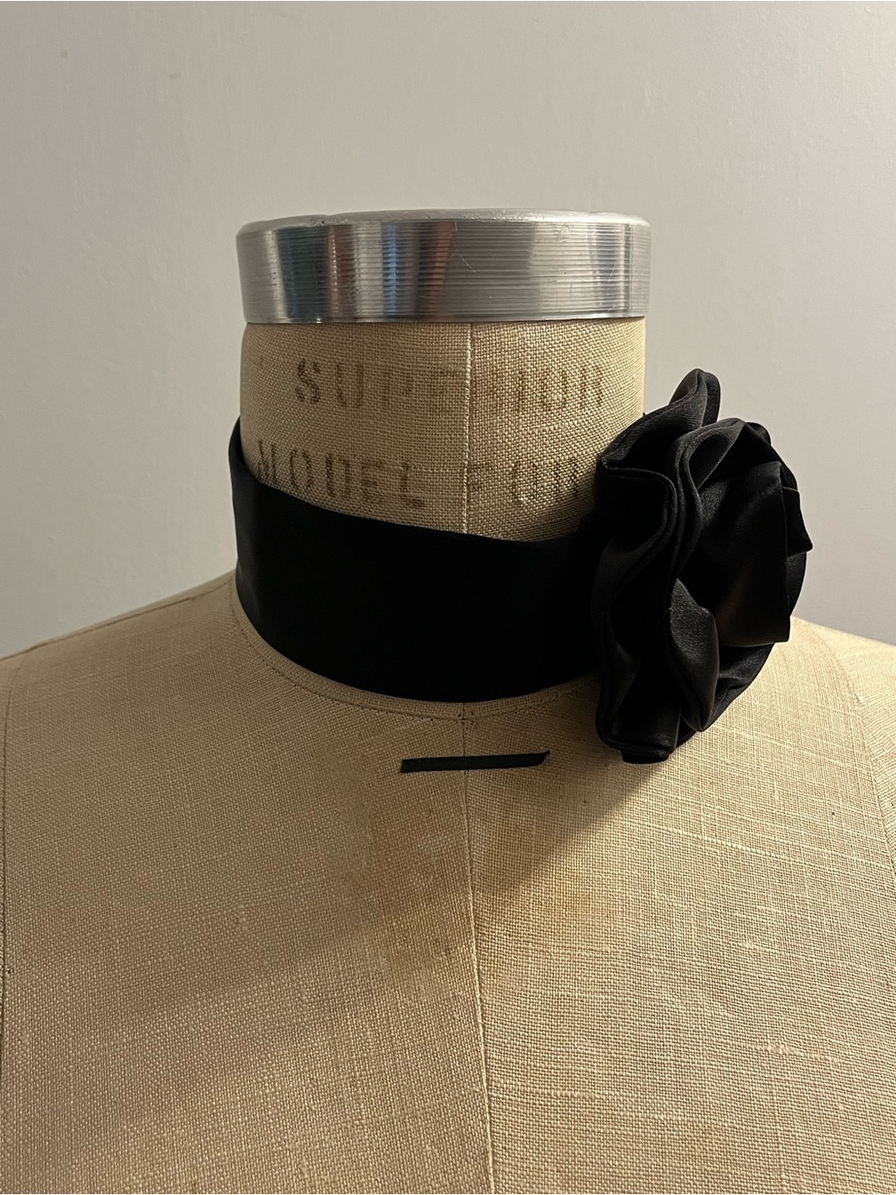 Satin Flower Choker